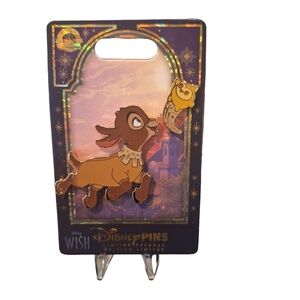 Disney Parks Wish Movie STAR & VALENTINO Limited Release 2 Pin Set - NEW